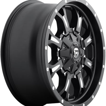 FUEL OFF-ROAD D517 KRANK 20X9, 5X5.5/150, 5.04, 1mm MATTE BLACK MILLED - D51720907050 - color: MATTE BLACK MILLED, size: 20X9,5X5.5/150,01mm