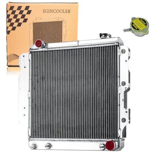 3-Row Radiator for 1987-2006 Jeep Wrangler TJ YJ 2.4L 2.5L 4.0L 4.2L L4/L6