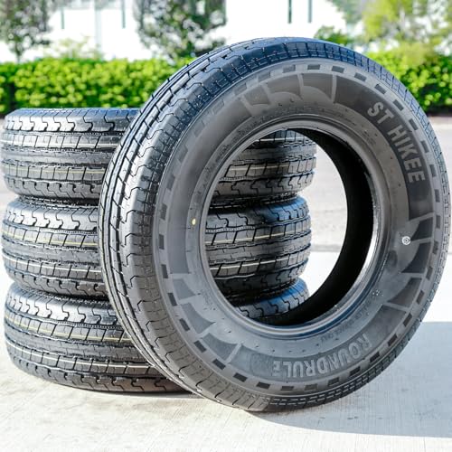 4 x Roundrule ST Hikee ST225/75R15 All Season F (12 Ply) Semi-Steel Tires