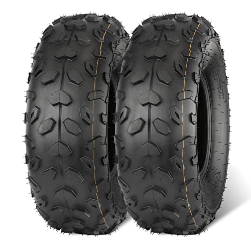 MaxAuto ATV Tires 19x7-8 19x7x8 19x7 8 ATV UTV Off-Road Tire All-Terrain Mini Bike Tire 4PR Tubeless Sport-tire, Set of 2