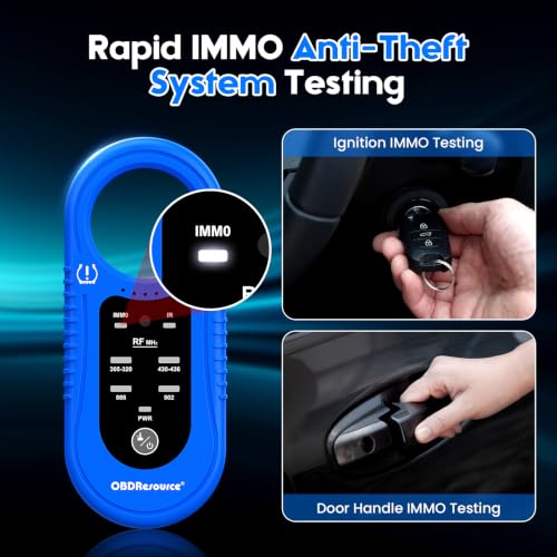 OBDResource 5 in 1 TPMS Relearn Tool, Frequency Tester, Remote Key Tester