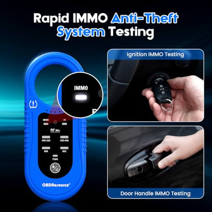 OBDResource 5 in 1 TPMS Relearn Tool, Frequency Tester, Remote Key Tester