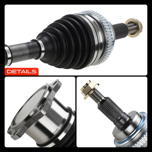 A-Premium Front Left or Right CV Axle Shaft Assembly for Chevrolet & GMC
