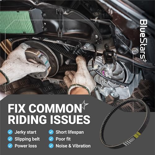 BlueStars 842-20-30 Racing CVT Drive Belt - Fits 125cc 150cc GY6 Engine - size: 842-20-30