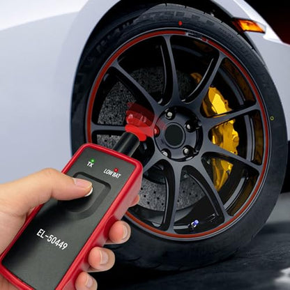 Car TPMS Reset Tool, EL-50449 TPMS Programming Tool for Vehicle Tire Pressure Monitor System Sensor Activation, Tire Pressure Monitor Sensor Reset Tools, Universal for Most Cars, Trucks, SUVs