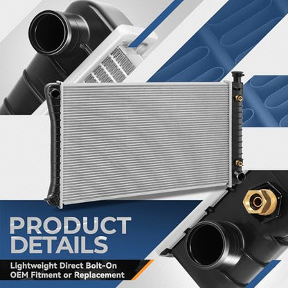 Auto Dynasty 1690 Radiator for 88-99 Chevy GMC C/K 1500 2500 3500 Suburban - color: 88-99 C/K 4.3L 5.0L 5.7L AT