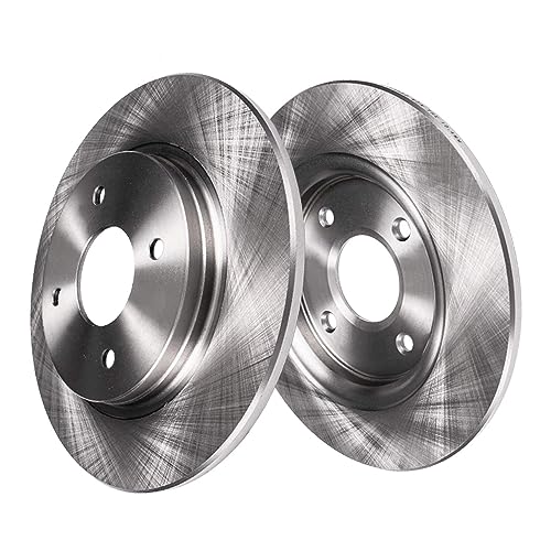 Detroit Axle - 8pc Brake Kit Replacement for Ford 2014-2019 Fiesta ST - size: 8PR53581/KIT