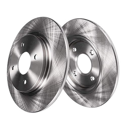 Detroit Axle - 8pc Brake Kit Replacement for Ford 2014-2019 Fiesta ST - size: 8PR53581/KIT