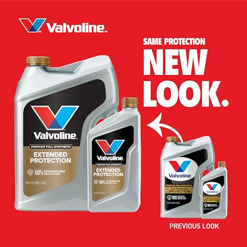 Valvoline Extended Protection Full Synthetic Motor Oil SAE 0W-20 5 QT, Case of 3 - size: 5 QT, Pack of 3, style: Extended Protection