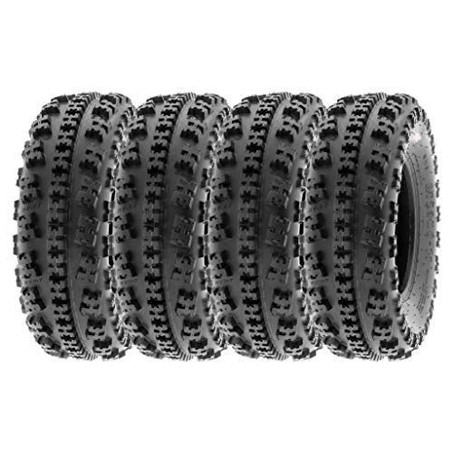 SunF ATV Tires 20x10-9 20x10x9 Sport Race Knobby 6 PR A027 - SET of 4 - size: 20x10-9
