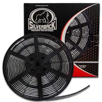 Silverback 1/2 oz Black Steel Adhesive Wheel Weights EZ Peel 10 lb Roll - color: 1 Roll 1/2 oz Black