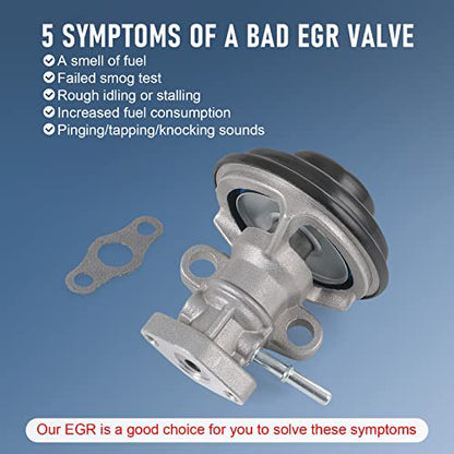 EGR Exhaust Gas Recirculation Valve With Gasket Fit for Toyota Camry 97-01