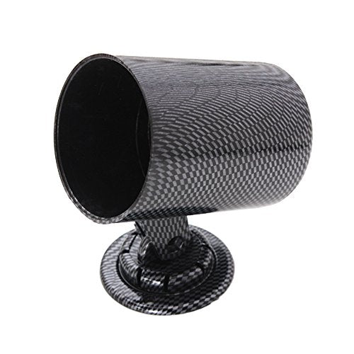 ESUPPORT Carbon Fiber 2" 52mm Heavy Duty Universal Single Hole Dash - color: Single Hole