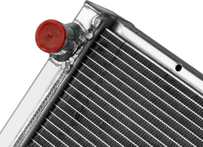 CC716 4 Row Aluminum Radiator Compatible With Chevy C10 C20 C30 K10 K20 K30 GMC C2500 5.7L 1973-1987 74 74 75 76 77 78 4 Row Core radiators