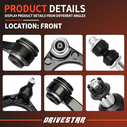 Front Upper Lower Control Arm, 2007-2015 for Escalade Avalanche - size: CAK1080