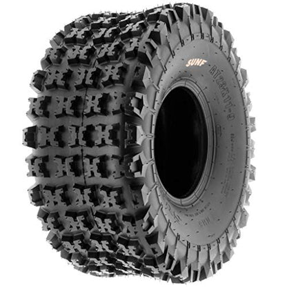 SunF Set 2 ATV Tires 23x11-9 Knobby 23x11x9 Sport Race 6 PR A027 - size: 23x11-9