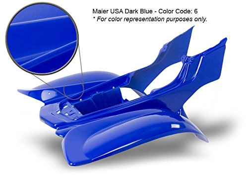 Maier USA 189576 Rear Fender Compatible/Replacement for Yamaha YFZ350 Banshee - Dark Blue - color: Blue