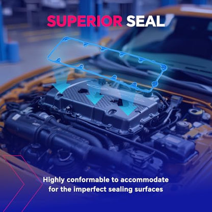 Valve Cover Gasket Set for Ford F-150 Expedition Mustang 4.6L V8 - size: VS50564R