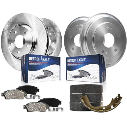 Detroit Axle - Brake Kit for Jeep Patriot Compass Chrysler Sebring - size: 8PR50773/KIT