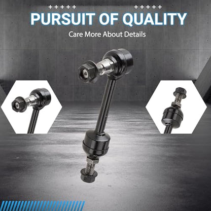 Front End Suspension Kit Tie Rods Inner and Outer Complete Kit, Tie Rod and Sway Bar (For 2004-2005 Ford F-150 4WD) - size: For 2004-2005 Ford F-150 4WD