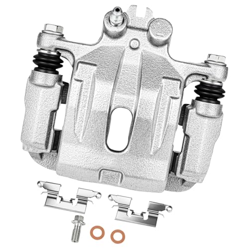 cciyu Rear Left Disc Brake Caliper Assembly With Bracket 18B5043 - size: Rear Left[18B5043]