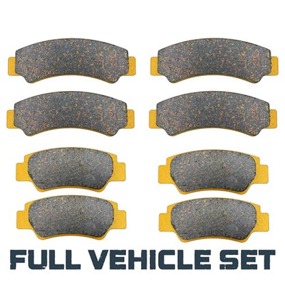 Traild Ceramic Brake Pad Set for CFMoto UFORCE 500 600 800 1000 2018-2026