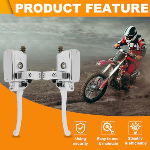 1" 25mm Brake Master Cylinder for Kawasaki Vulcan Suzuki Intruder Savage - color: Chrome