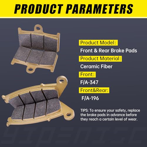 Brake Pads for Indian Chieftain/Roadmaster/Chief/Springfield 2014-2022