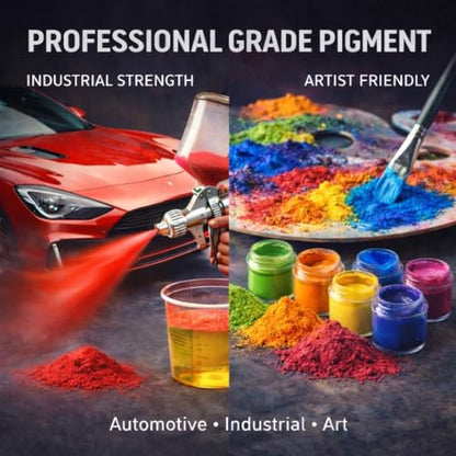 LiME LiNE Base Coat Maker Pigment Powder, Automotive Grade, Basecoat (Metallic Pink Pearl) - color: Metallic Pink Pearl