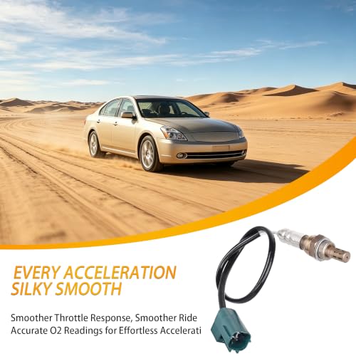Nifeida 15525 234-4296 Oxygen O2 Sensor 2 Downstream Compatible with 2002-2006 Nissan Sentra Altima Armada Maxima Murano NV1500 NV2500 NV3500 Replace#234-4301 - size: 15525