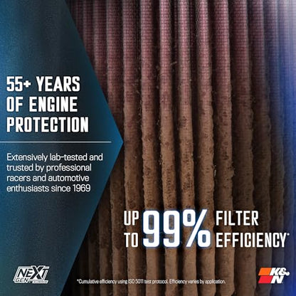 K&N NextGen Aluminum Cold Air Intake System: High-Flow Cotton Filter: Compatible with 2019-2026 DODGE/RAM 1500; 70-1578 - style: NextGen Metal Intake