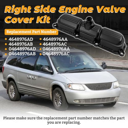4648976AA Right Side Engine Valve Cover Kit - color: Right
