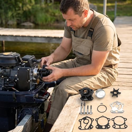 Water Pump Impeller Repair Kit 692-W0078-02-00 for Yamaha 60-90HP - size: 692-W0078-02