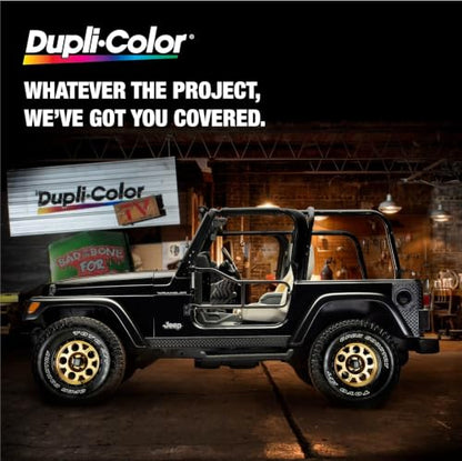 Dupli-Color Truck Bed Coating, Black, 16.5 fl. oz. - color: Black, size: 1 Count (Pack of 1), style: Solvent-based
