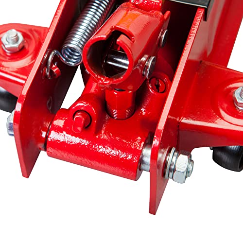 BIG RED 2.5 Ton (5000 lb) Torin Low Profile Hydraulic Trolley Jack, Red, AT825051R - size: 2.5t red
