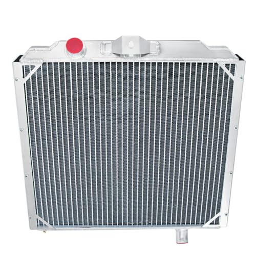 Automotive Replacement Engine Radiators 3 Row Radiator Shroud Fan with Thermostat Relay Kit For Hummer H1 2002-2004 AM General Hummer 6.5L V8 1992-2001 Aluminum Radiator Fan - size: 3 Row Radiator/w Cap+Shroud Fan+Relay Kit