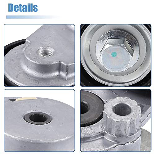 X AUTOHAUX Engine Belt Tensioner Pulley Assembly for Chevrolet Sonic 12-18