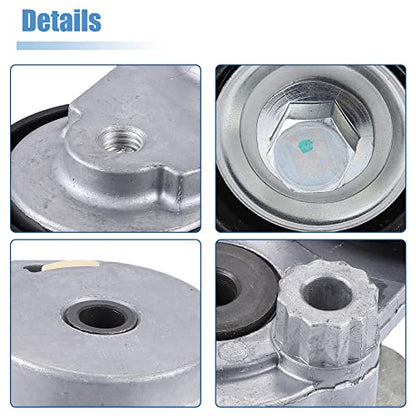 X AUTOHAUX Engine Belt Tensioner Pulley Assembly for Chevrolet Sonic 12-18
