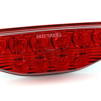 ATV Motorcycle LED Tail Light Waterproof TRX LED Brake Lamp Brake Taillights for 2006-2009 TRX450R, 2006-2014 TRX450ER, Replacement #33700-HP1-601(1 PCS Red)