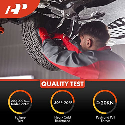 A-Premium Front Rearward Lower Control Arm, with Ball Joint & Bushing