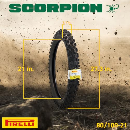 Pirelli Scorpion MX Extra X 80/100-21 Front & 110/90-19 Rear Tire Set - size: 80/100-21; 110/90-19