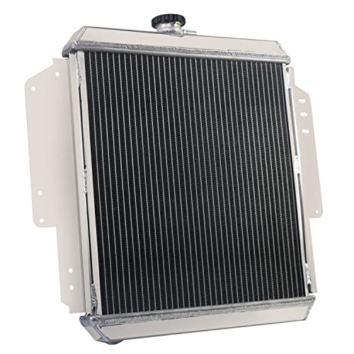 Radiator for 1985-1995 Suzuki Samurai Sierra Jimny Hardtop SJ410 SJ413 1.3L - size: 2 Row Radiator w/CNC Cap