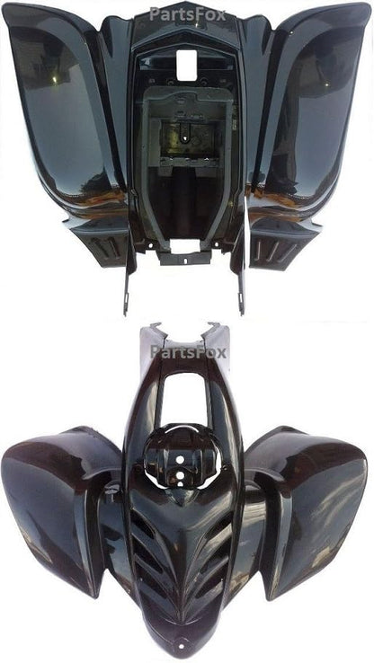 30" wide Plastic Body for ( Baja 90cc ) ( Hensim HS150cc) ( Roketa 150cc ) ( Yamoto 110cc) ( Taotao 250E) ( Hensim 150cc ) ( Red Cat 150cc ) (Black) - color: Black