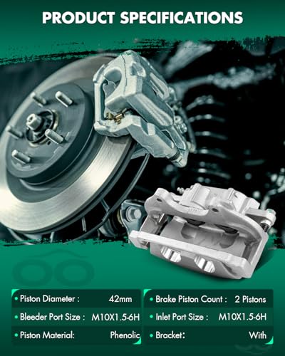 SCITOO Front Left Driver Side Disc Brake Caliper 18B5017 - size: Front Driver[18B5017]