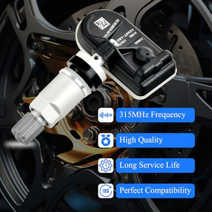 TPMS 315MHz Tire Pressure Sensor 4-Pack Replace#4260706030 - size: 4260706030