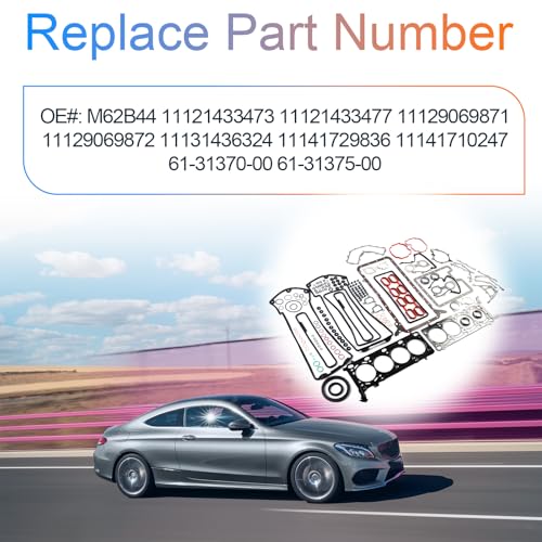 M62B44 Engine Cylinder Head Gasket Kit Fits for BMW