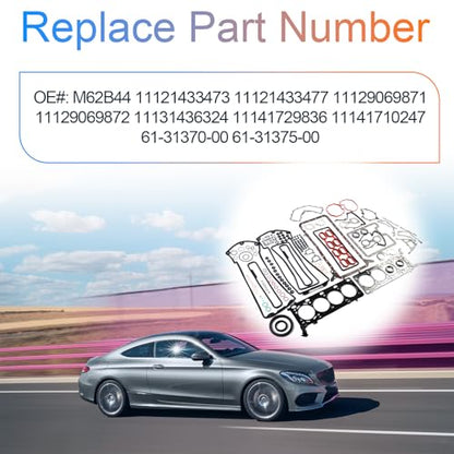 M62B44 Engine Cylinder Head Gasket Kit Fits for BMW