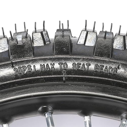 14" Complete Dirt Bike Front Wheel Assembly 60/100-14 Tire Rim Set 15mm Bearing 1.40x14 Disc Brake Fit Pit Bike 50cc-160cc SSR Apollo Taotao CRF50 CRF70 XR70 DB14 DB17 XR CRF 50 Thumpstar - color: Front 60/100-14, size: 15mm Bearing