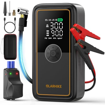 OlarHike 3000A Portable Heavy Duty Jump Starter with Air Compressor