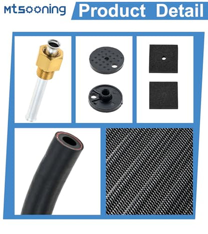 Transmission Oil Cooler Kit, Universal 8 Pass 5/16" Tube and Fin Oil Cooler - size: 8-PASS
